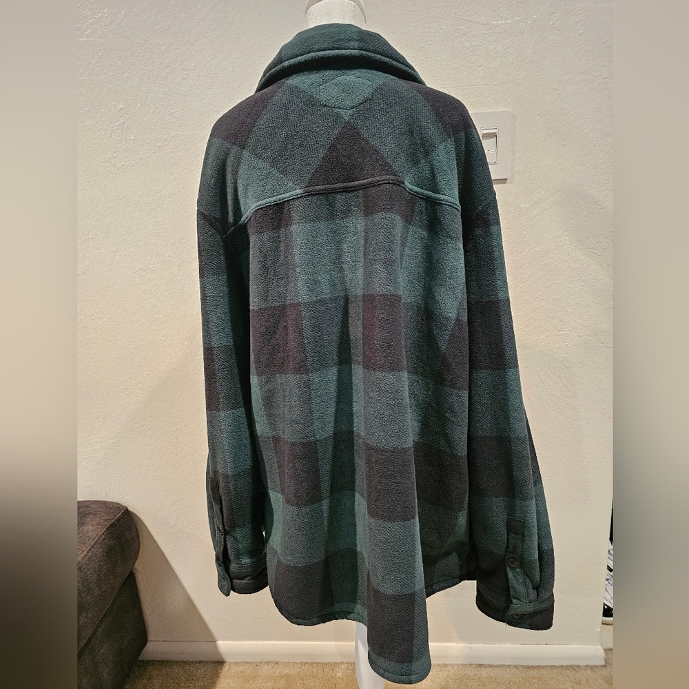 Freedom Foundry Fleece Lined Jacket Men's Green & Black XXL EUC - Picture 2 of 6